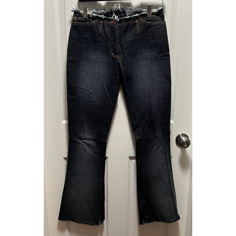 Andrew Mackenzie | Women's Bootcut‎ Flare Jeans Black Sz 42